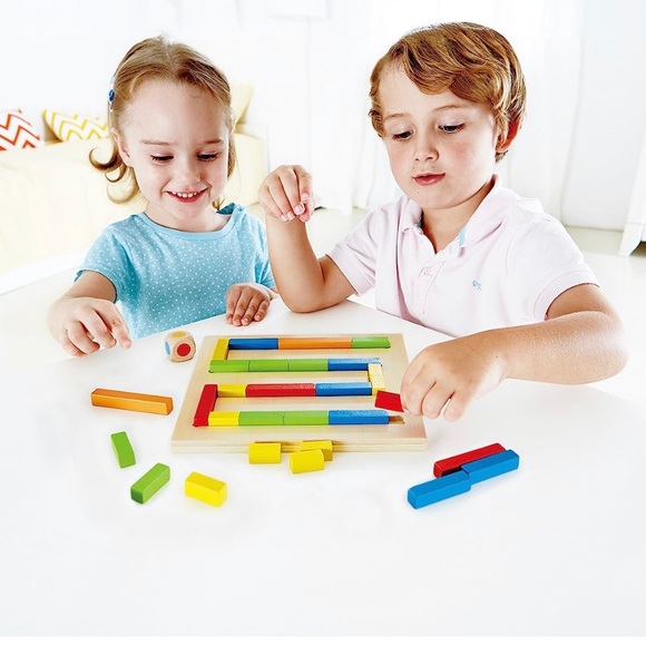 Hape Path Finder Wooden Logic Solving Toddler Puzzle, 32 pcs - Picture 4 of 5